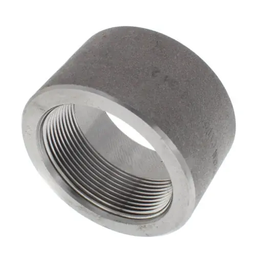 Merit Brass C3511H-32 2 3000# A105N Carbon Steel Half Coupling NPT