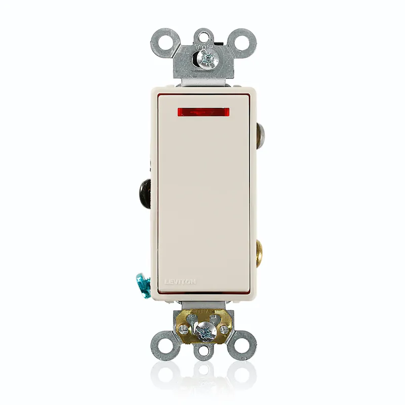 Leviton 5628-2T LA SW DEC SP PILOT LITE 20A120VAC