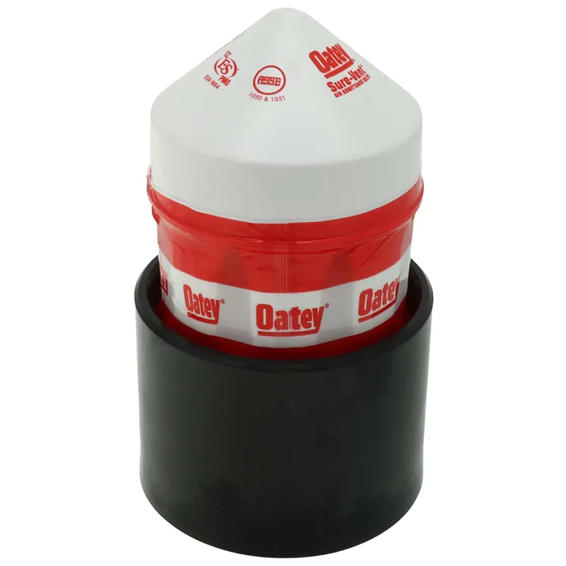 Oatey 39224 160 Branch 500 Stack DFU Sure-Vent 3 x 4 ABS Sch. 40 Adapter