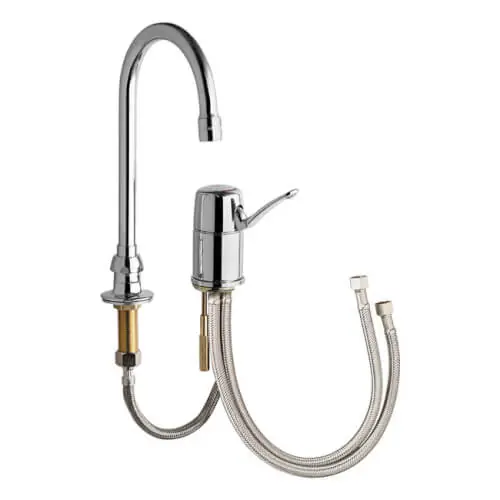 Chicago Faucets 2302-E35ABCP Marathon Kitchen Sink Faucet 1.5 GPM (Each)