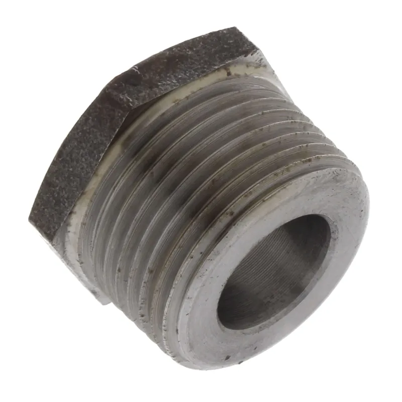 Merit Brass C3514-1608 1 x 1/2 3000# A105N Carbon Steel Hex Bushing NPT
