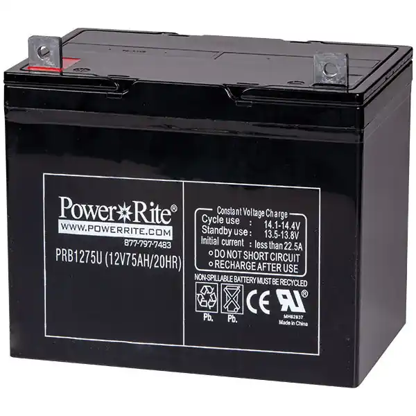 Power Rite LD1275U Battery 12V 75 Ah