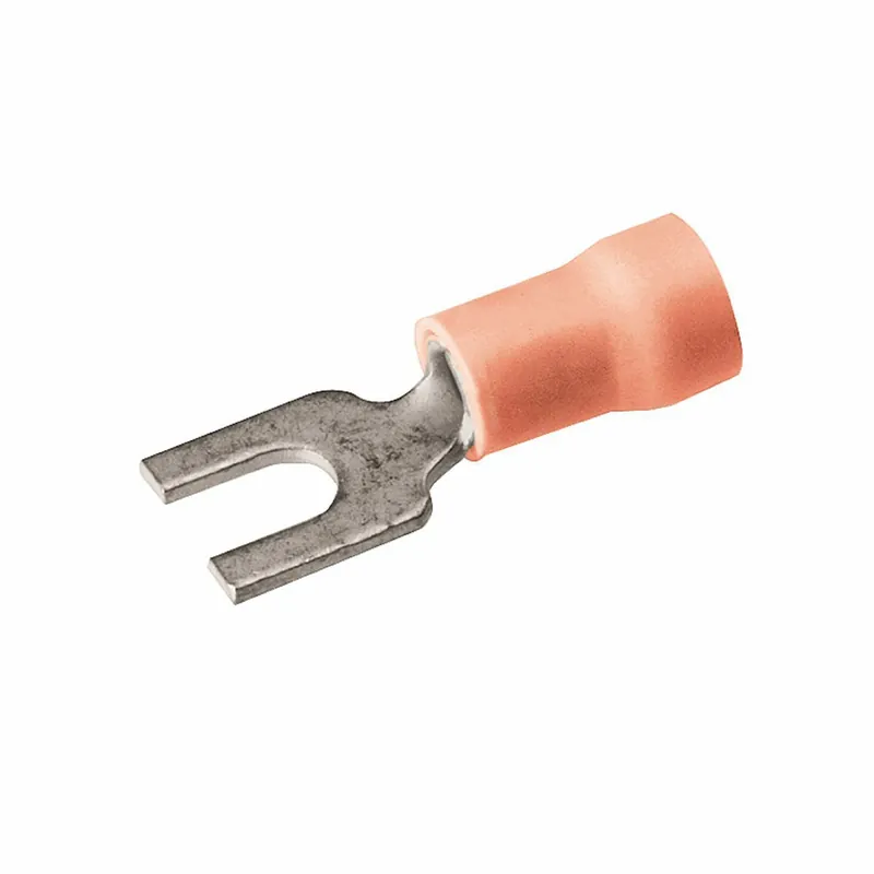 BURNDY TP1610F Fork Tongue Copper Terminal 22-16 Max Insul Dia Accom .145