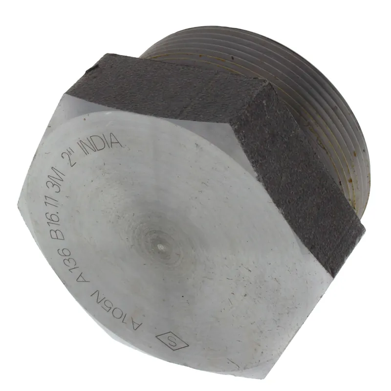 Merit Brass C3517H-32 2 3000# A105N Carbon Steel Hex Head Plug NPT