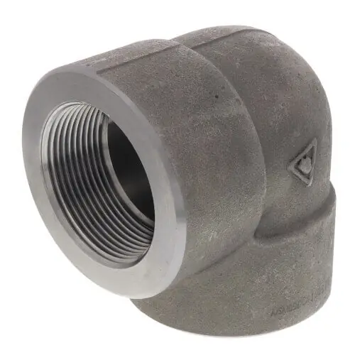 Merit Brass C3501-48 3 3000# A105N Carbon Steel 90 Elbow NPT