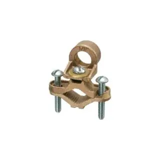 Arlington 730B Ground Clamp Solid Brass Hub Rigid Conduit 1/2 to 1 Hub Size 1/2