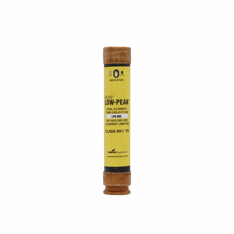 Bussmann LPS-RK-40SPI Class RK1 Dual Element Indicating Time Delay Fuse 40 Amp 600 VAC 300 VDC