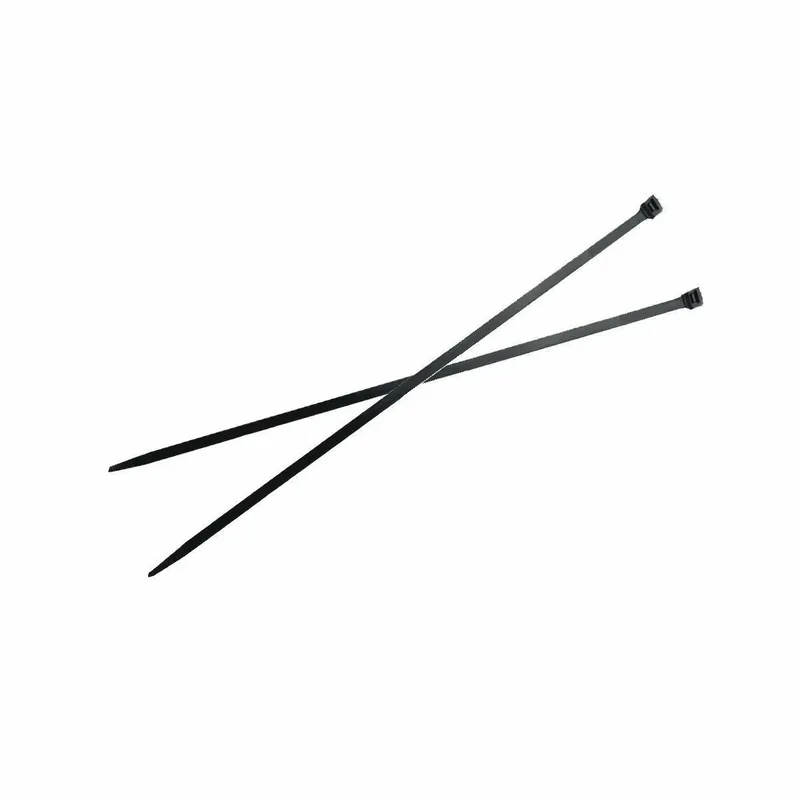 BURNDY CT50300C0 UV Black Nylon 6/6 Cable Tie, 3 Max. Bundle Dia, 50 Lbs, 11.75 Long.