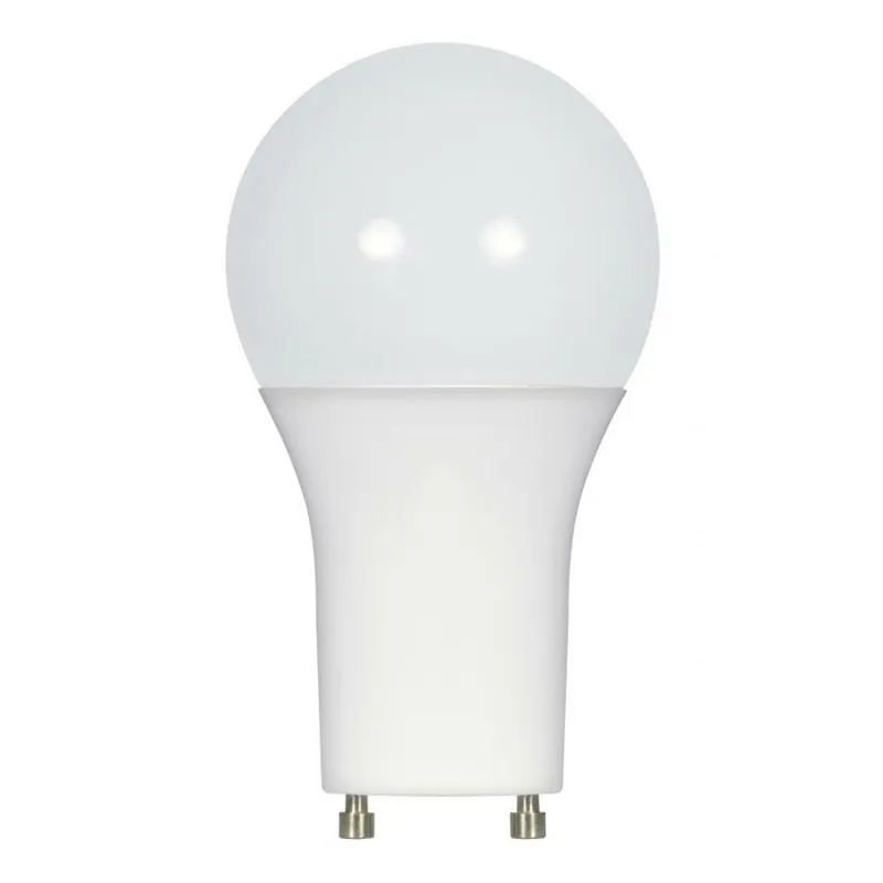Satco S29814 11 Watt A19 LED 2700K GU24 Base 220 Degree Beam Spread 120 Volts