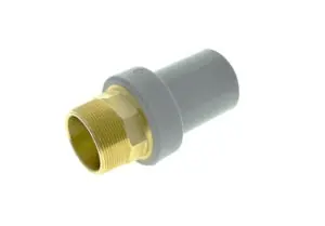 Nupi 27NRFM1175212NPT NIRON BFXMPT ADAPT W/ LF BRASS (2-1/2 In)