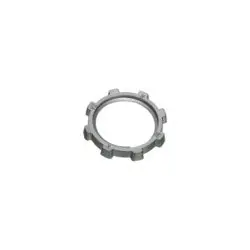 Arlington DLN5 Zinc Die-Cast Locknut With Cast Thread Trade Size 1-1/2