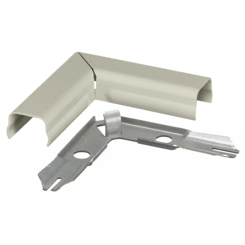 Hubbell HBL511IV Metal Raceway 90 Degrees Flat Elbow