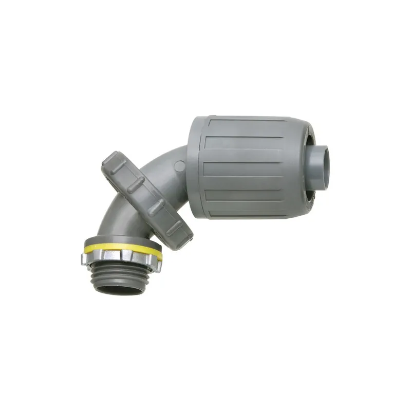 Arlington NMLT790 Zero to 90 Degree Push-On Liquid Tight Connector 3/4 in.