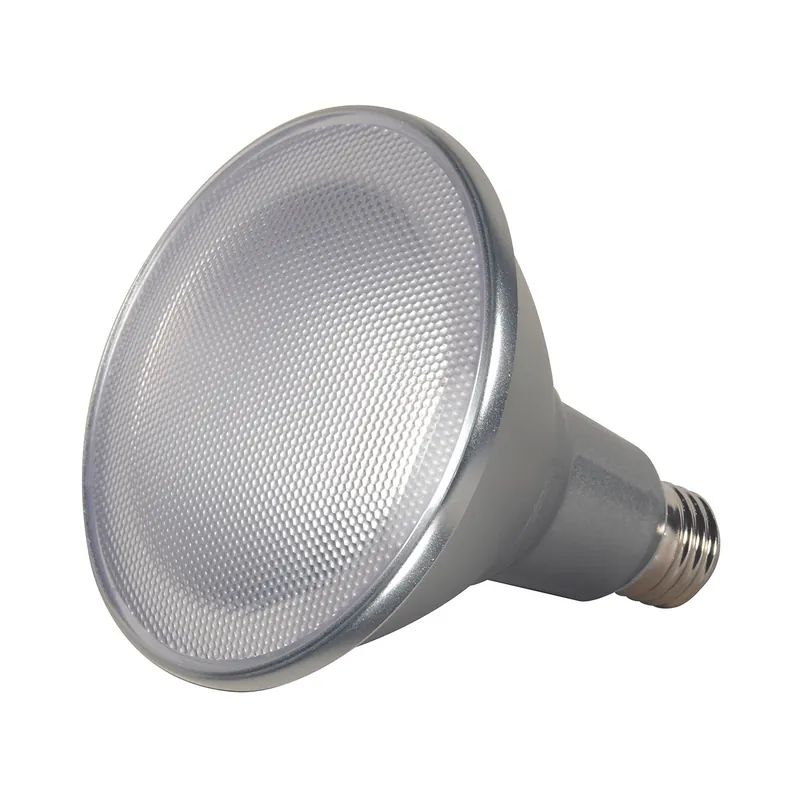Satco S9455 PAR LED Designation: 18W PAR38 LED - 40 Beam Spread - Medium Base - 3000K - 120V - Dimmable - IP65