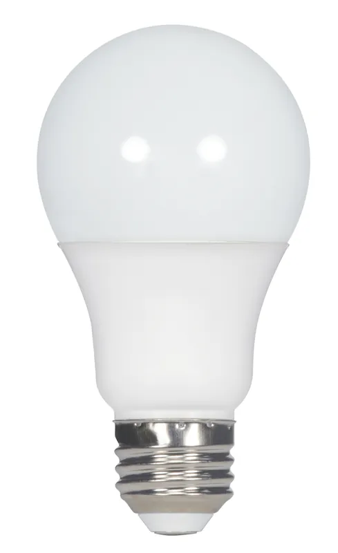 Satco S29813 11 Watt A19 LED 5000K Medium Base 220 Beam Angle 120 Volt