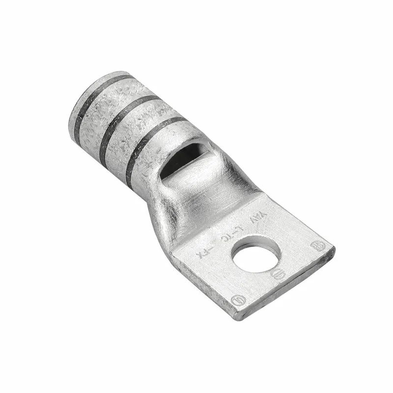 BURNDY YAV26LTC12FX 2/0 Flex G,H,I,K,M,DLO One Hole 1/2 Stud Size Standard Barrel Inspection Window Internal Chamfer