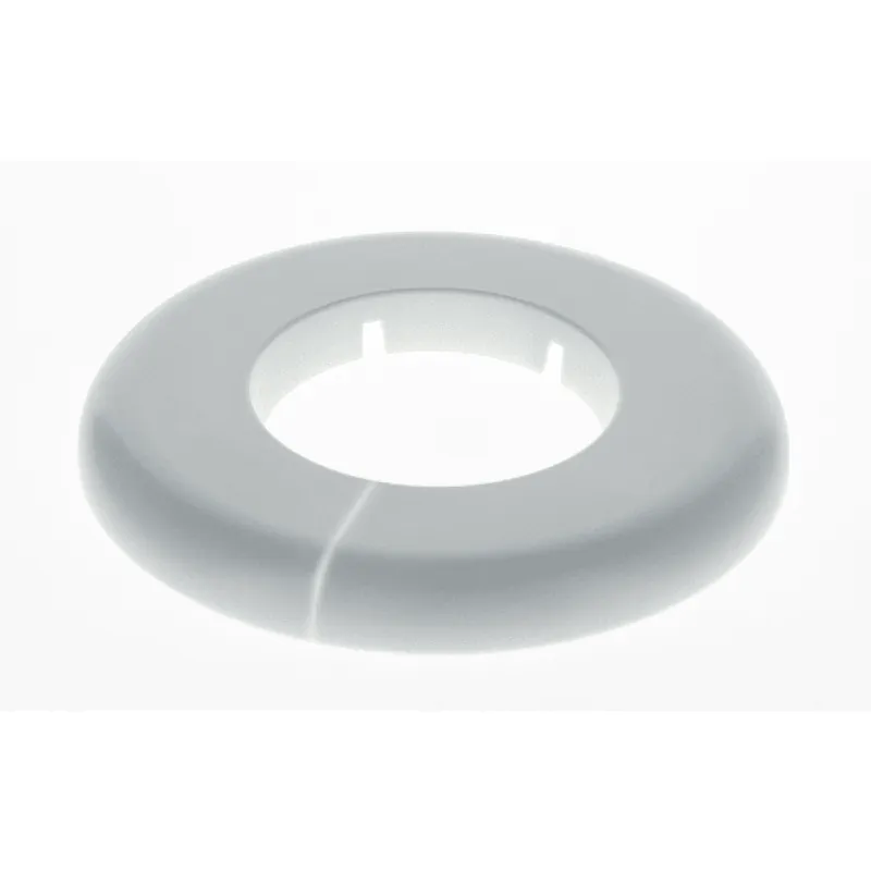 Pasco 2861-W 2 IPS White Floor & Ceiling Plate