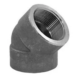 Merit Brass C3502-32 2 3000# A105N Carbon Steel 45° Elbow NPT