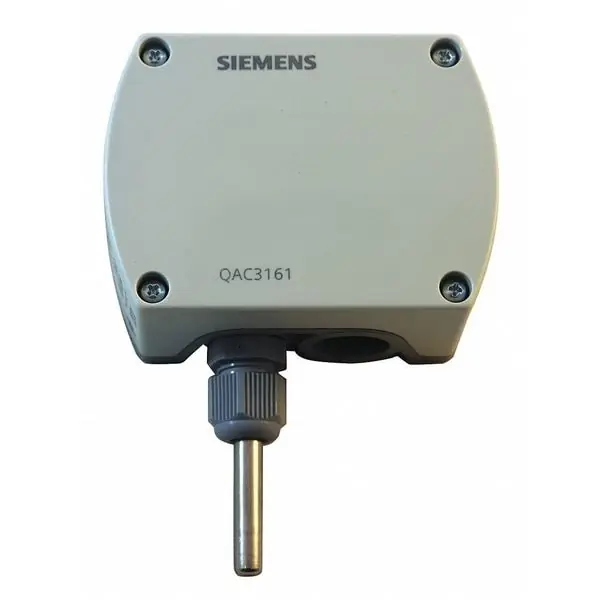 Siemens QAC3161 Outdoor Temperature Sensor 0-10V
