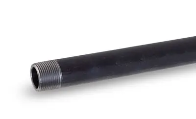 Everflow PCBL3418 3/4 x 18 Black Steel Pre-Cuts