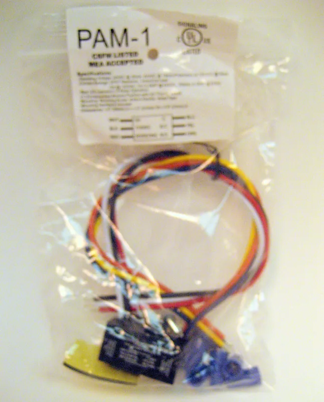 ACI PAM-1 Relay 10 Amp Coil: 24 VAC or VDC / 120 VAC