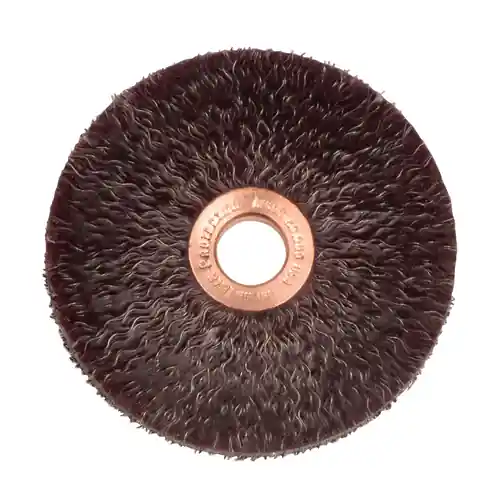 Weiler 35250 Polyflex Wheel Brush 3 in Diameter 1/4 in Face Width
