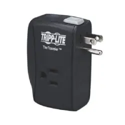 Tripp Lite TRAVELER Protect It! 2-Outlet Portable Surge Protector Wall Mount