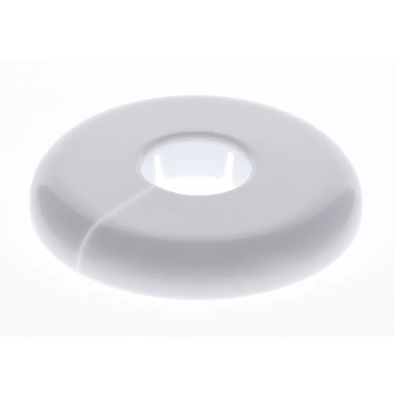 Pasco 2874-W 3/4CWT White F&C Plate Polypropylene