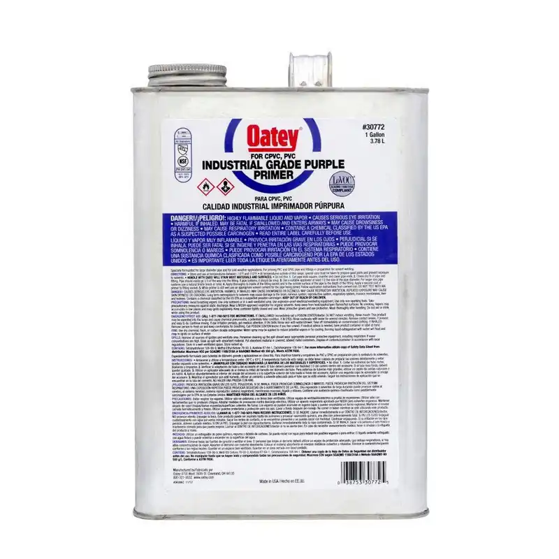 Oatey 30772 1 gal PVC Purple Primer