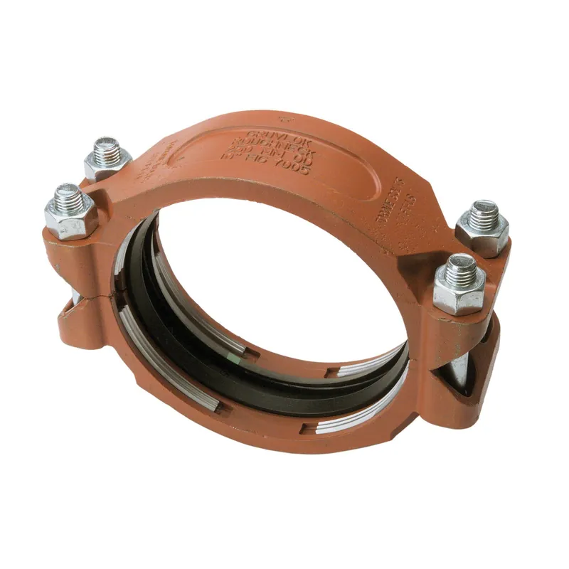 ANVIL GRUVLOK 7005 Roughneck Coupling For Plain-End Pipe Ductile Iron 2-1/2