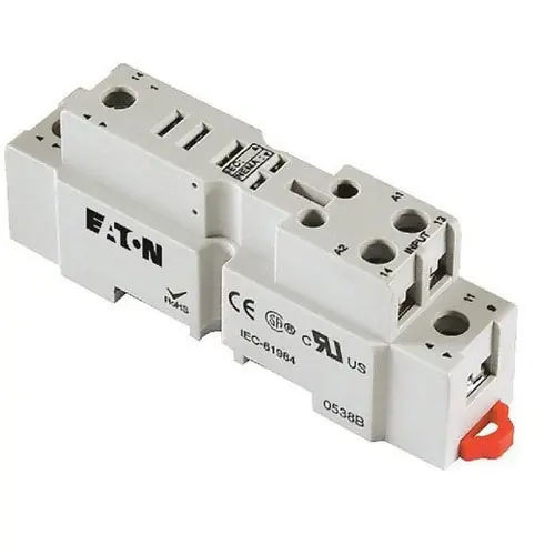 Eaton D1RAA Plug-In Relay Socket 20 Amp 300 Volt AC