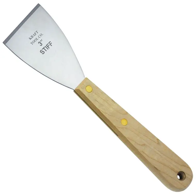 Kraft DW034 Stainless Steel Stuff Scraper W/Long Handle