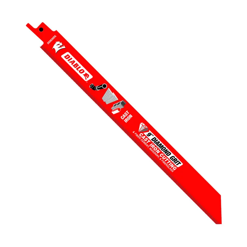 FREUD AMERICA DS0930DGX 9 in. Diamond Grit Recip Blade for Cast Iron, Fiber Cement, Masonry, and Fiberglass