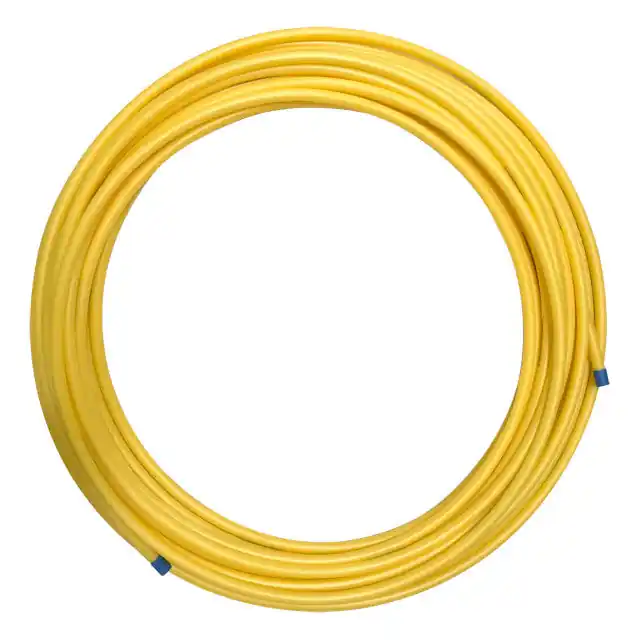 Oil Creek TUB-9-1015 Yellow Gas Tubing Medium Density PE-2708 1 CTS x 150'