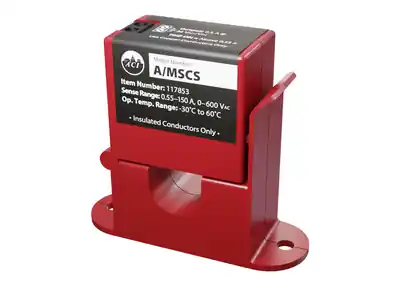 ACI A/MSCS Current Switch Split Core N/O 0-150A Fixed Trip Point < 0.55A