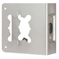 DON-JO MFG INC 81-S-2-CW Door Lock Wrap Around Plate 2-3/4 Backset