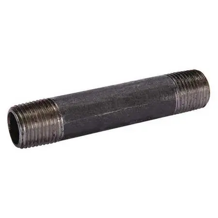 B&K 588-240HC Ready Cut Pipe Nipple 2 in Nominal SCH 40/STD Thread Steel 24 in L