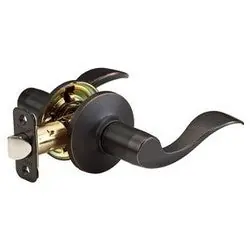 Master Lock WL0412P Door Lock Keyed Different Wave Lever 6-Way Adjustable Backset