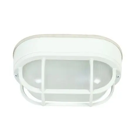 Craftmade Z396-04 Swing Bulkhead Traditional Flush Mount Lighting, (1) Incandescent Lamp, 180 W Fixture, Z396-04