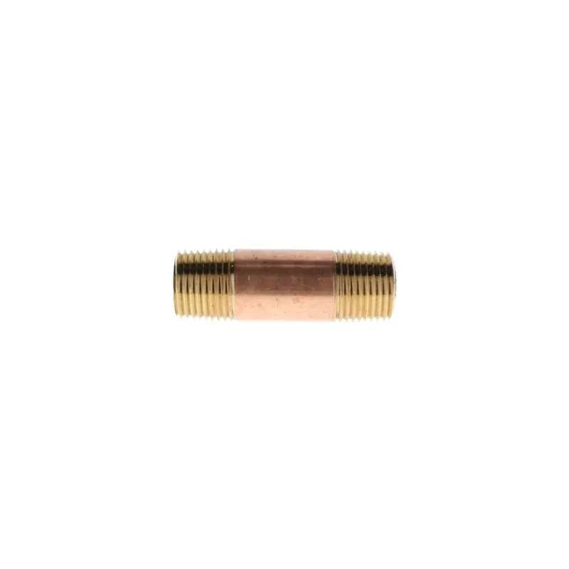 Legend Valve 311-024 1/4 x 3 Red Brass Pipe Nipple