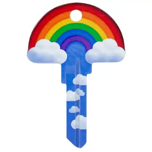 Lucky Line B148K Rainbow Kwikset Key Shapes