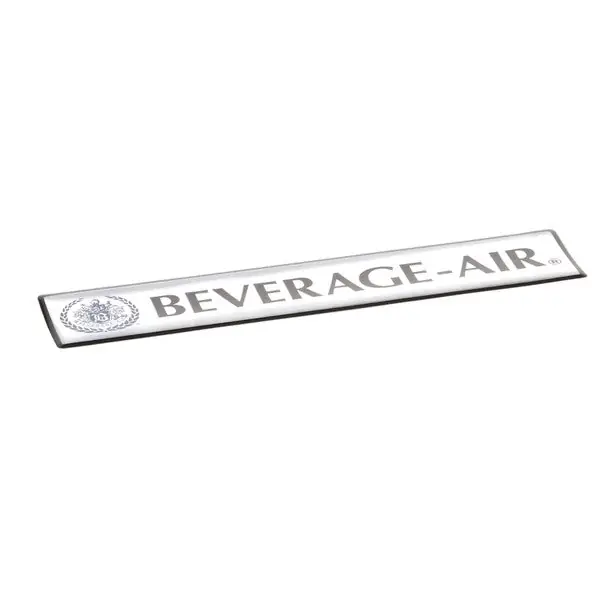 Beverage Air 806-313B-01 Nameplate - Beverage-Air Large