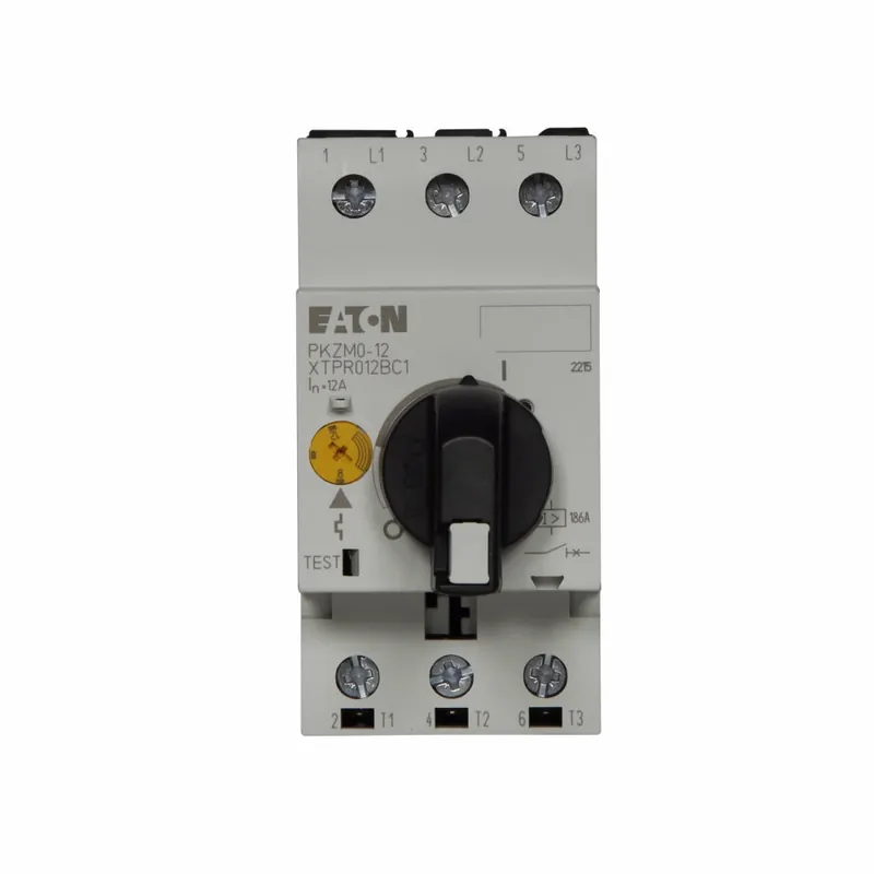Eaton XTPR012BC1 IEC Motor Control Manual Motor Protector 12A 45 mm Frame Size Class 10 Trip Type