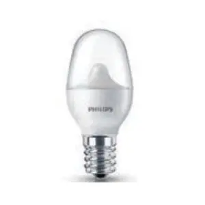 Philips 462977 MasterClass Non-Dimmable LED Specialty Lamp 0.5 W 7 W Incandescent Equivalent E12 Lamp Base C7 Shape