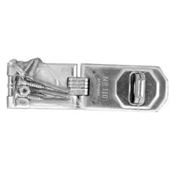 ABUS 110/155C 01191 Hinge Pin Hasp Concealed Single Link 6-1/4 Length