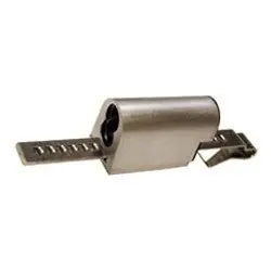 OLYMPUS LOCK 729R26D Sliding Door Ratchet Lock Die-Cast Zinc Satin Chrome Plated