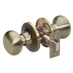 Master Lock BC0405BOX Door Lock Keyed Different Biscuit Knob Adjustable Backset