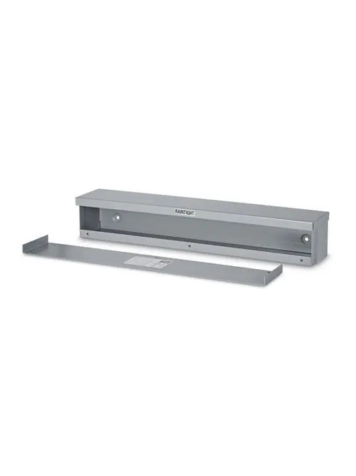 Austin AB-8848RT 8 x 8 x 48 Inch N3 Galvanized Trough