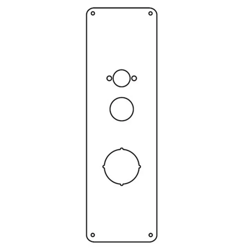 DON-JO MFG INC RP-15-630 REMODELER PLATE,4.5X14,US32D