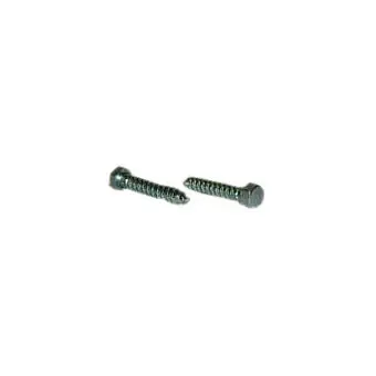ITP 37N450BHLZ 3/8-7 x 4-1/2 Gimlet Hex Zinc-Plated Lag Screw 300/KEG